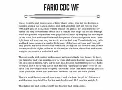 Guideline Fario CDC WF -perhosiima 8 Guideline Fario CDC WF -perhosiima -Halpa Perhonsidonta kauppa Fario CDC WF2