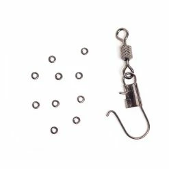 Guideline Tippet Rings – 4mm/24kg -Halpa Perhonsidonta kauppa GLTIPPET42