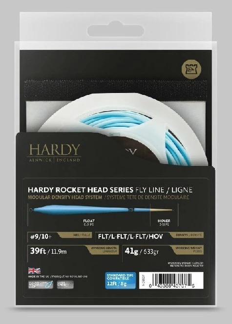 Hardy Scandi Head + Tip -ampumapääsetti, #9/10 3 Hardy Scandi Head + Tip -ampumapääsetti, #9/10