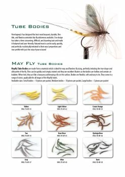 Hemingway’s Tube Body MayFly -Halpa Perhonsidonta kauppa HEMTUBOMAYFLY2