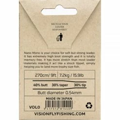 Vision Nano Mono -perhoperuke 9 Vision Nano Mono -perhoperuke -Halpa Perhonsidonta kauppa NanoMono2 600x600 1