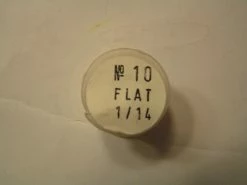 Veniard Litteä Metallitinseli, Koko:10, Hopea.