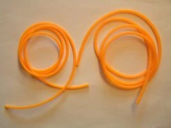 Kuulapäät Silikoni Putki, Fosfori Oranssi