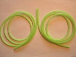 Kuulapäät Silikoni Putki, Fosfori Vihreä