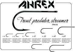 Ahrex TP610 – TROUT PREDATOR STREAMER -perhokoukut -Halpa Perhonsidonta kauppa TP 610