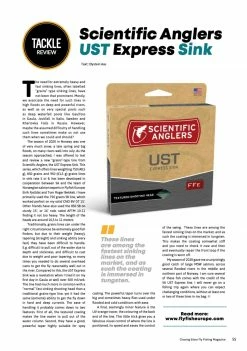 Scientific Anglers UST Express Sink -ampumapää 13 Scientific Anglers UST Express Sink -ampumapää -Halpa Perhonsidonta kauppa USTEXPRESS