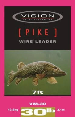 Vision Pike Wire 7ft 30lb/13,6kg -haukiperuke