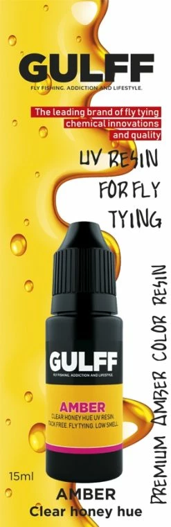 GULFF COLOR RESIN AMBER, 15ML
