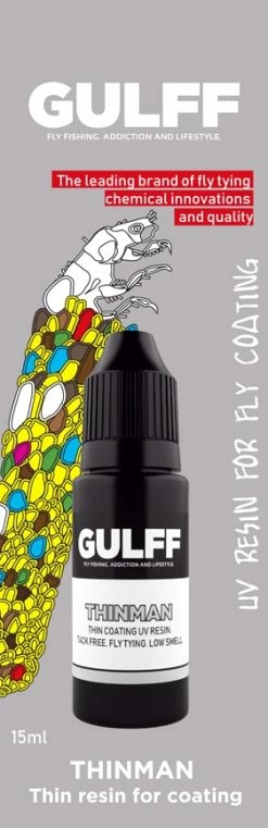 GULFF CLEAR RESIN THINMAN, 15ML