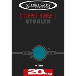 Vision Stealth Tippet Rings, 20kg